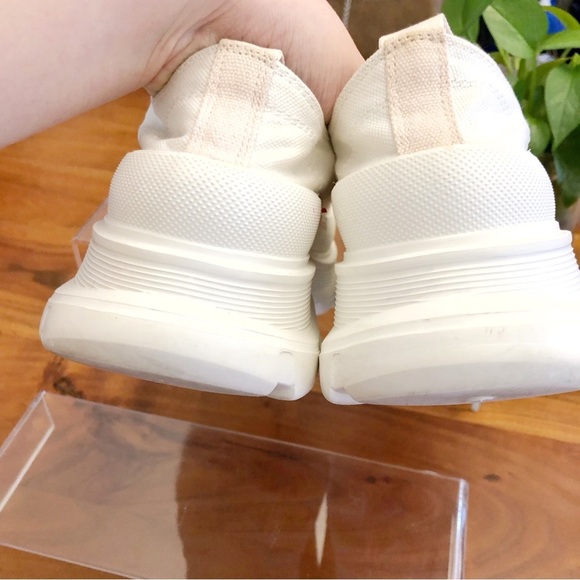 ALEXANDER MCQUEEN Tread Slick Low Top White Sneakers Size: Women US 6.5. - Picture 11 of 15